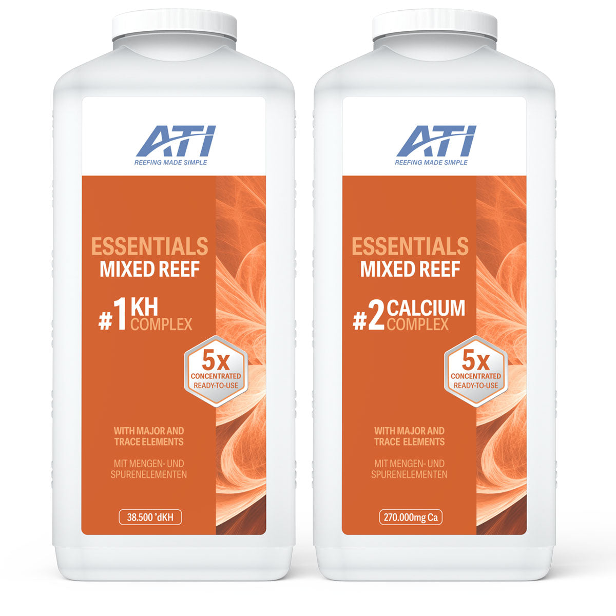 ATI Essentials Mixed Reef - 5.4 Liter Set (2 x 2 .7 L Bottles)