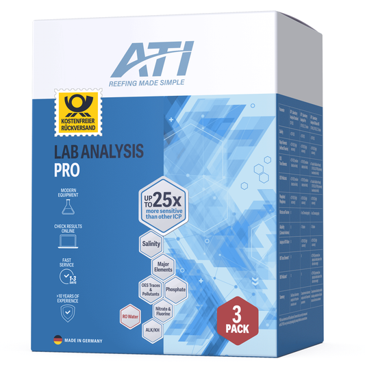 ATI ICP-OES Pro Lab Water Analysis (3-Pack) - With Return Shipping