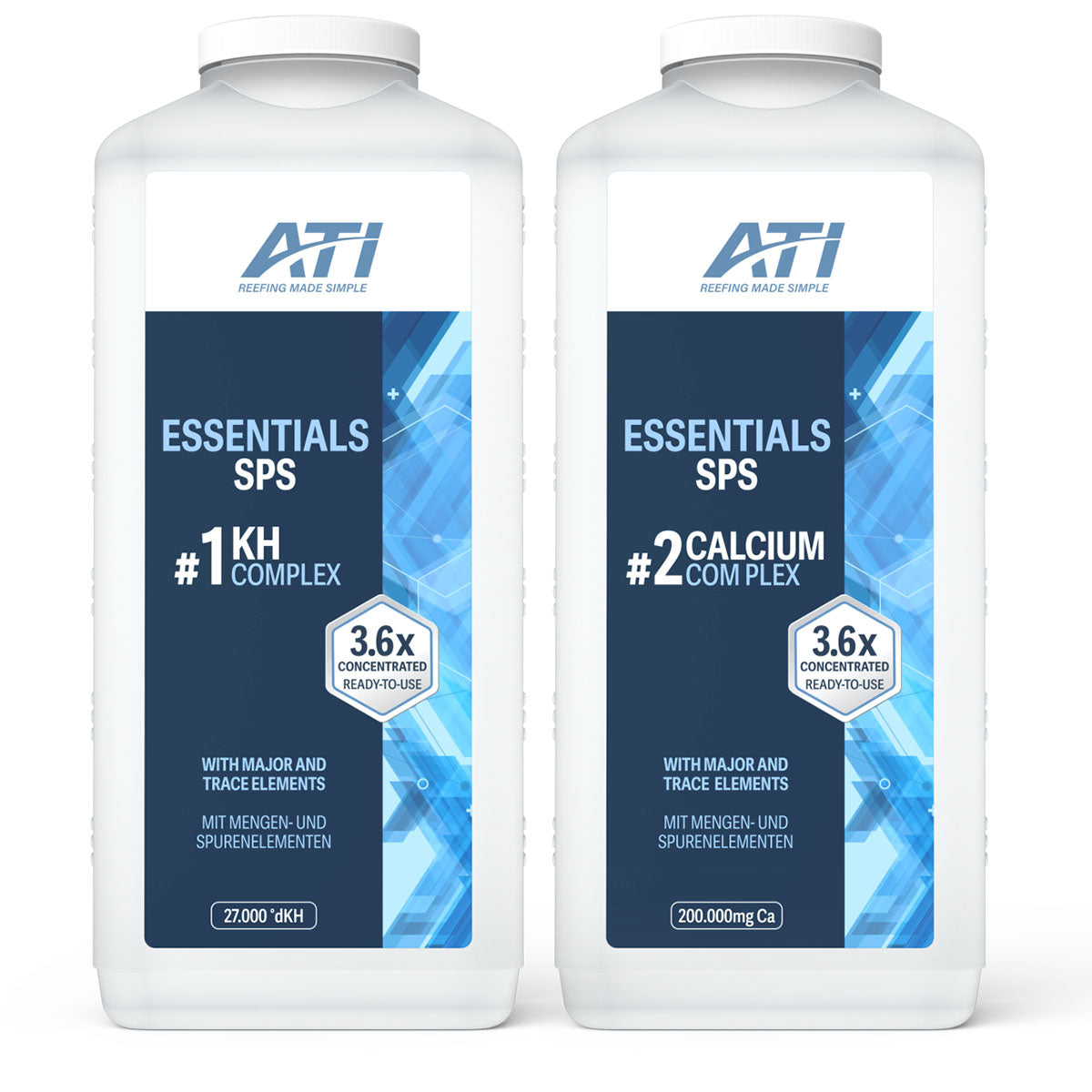 ATI Essentials SPS Reef - 5.4 Liter Set (2 x 2 .7 L Bottles)